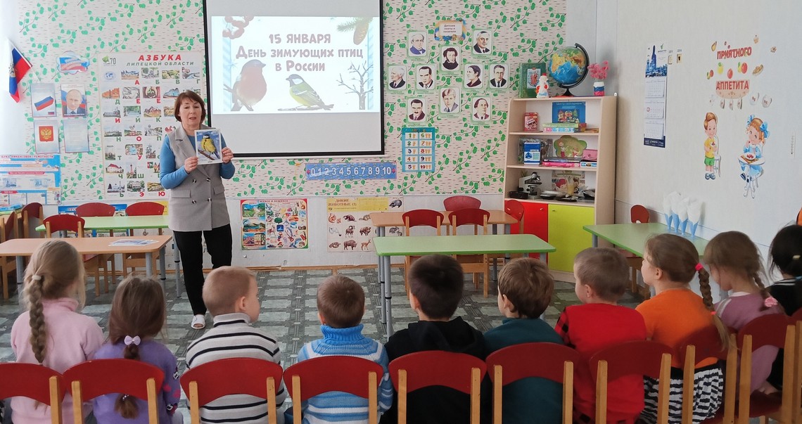 Дети творчески отметили День зимующих птиц