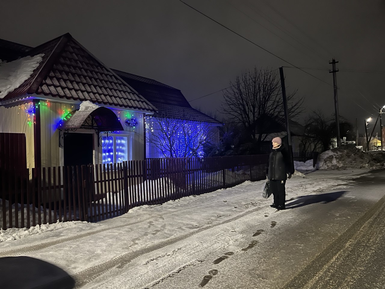 Дома в праздничных нарядах