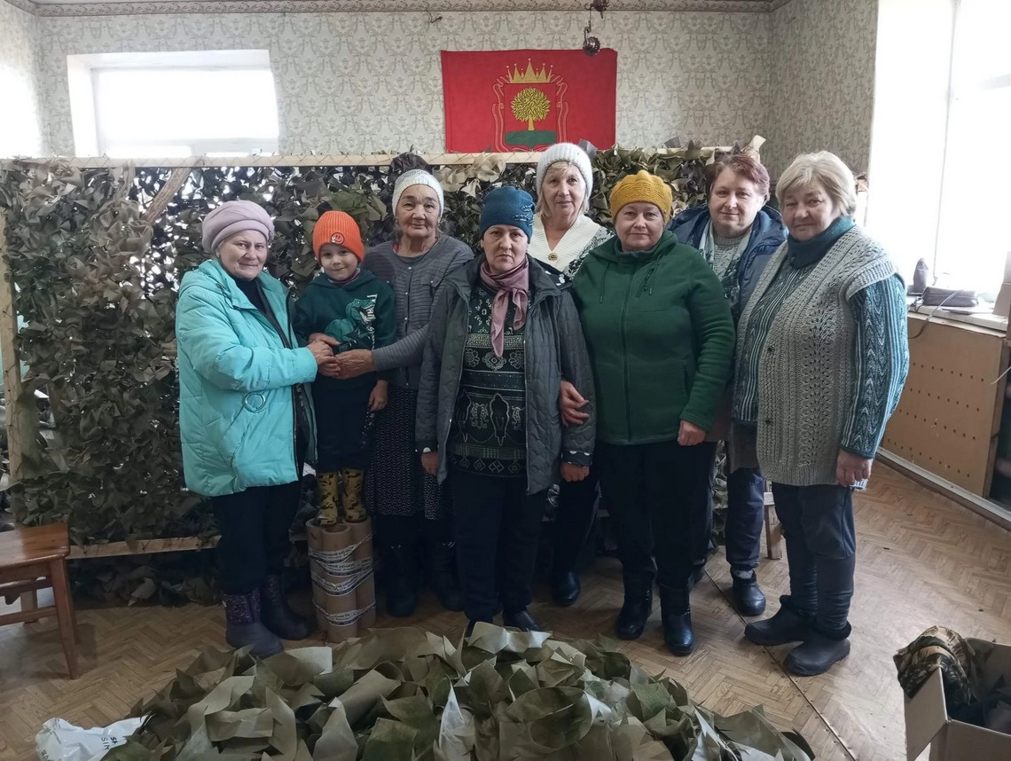 Каждый стежок приближает победу