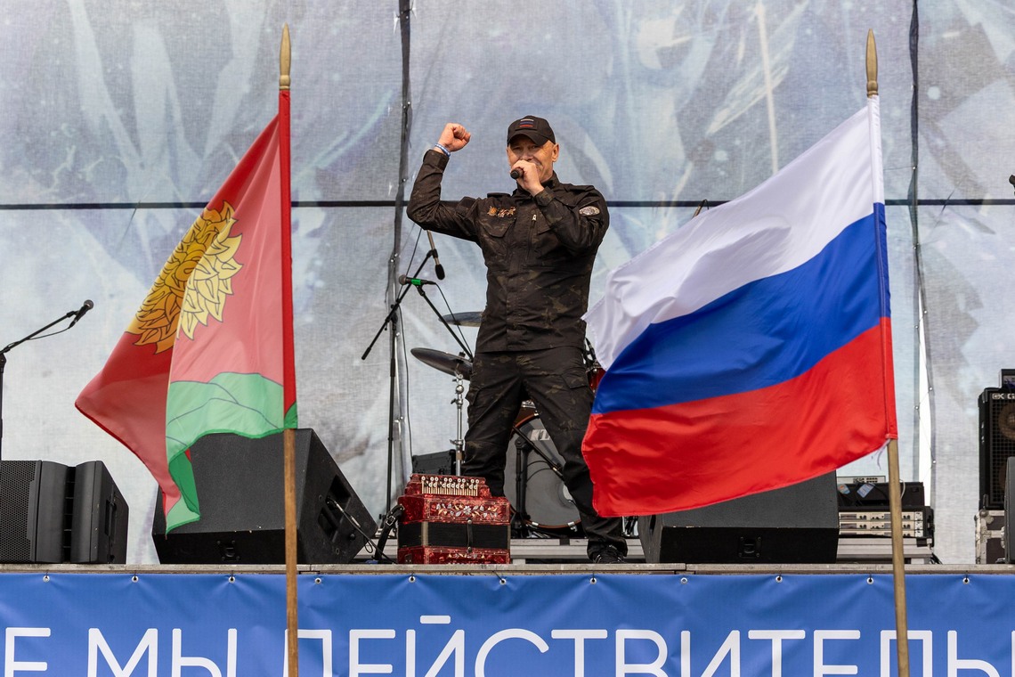 Патриотический фестиваль в Грязинском округе собрал 12 тысяч участников