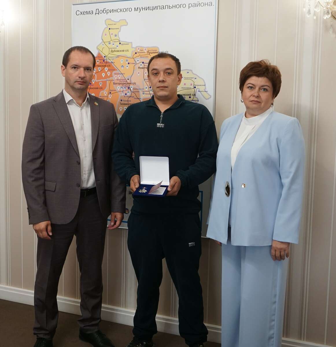 Медаль от губернатора